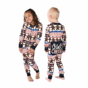 Sweet Cheeks Kid Christmas Onesie Flapjack NWOT
